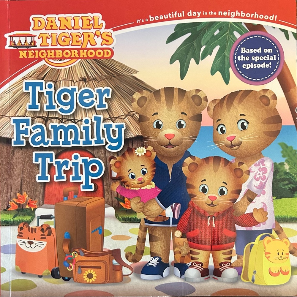 BUNDLE & SAVE🎉 Daniel Tiger Neighborhood Tiger Family Trip Book